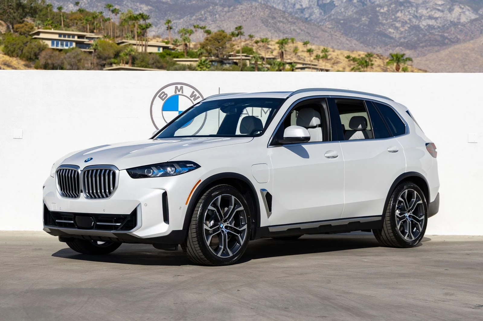 BMW X5 xDrive50e (G05) · Mineral White Metallic · Indigo Auto Group