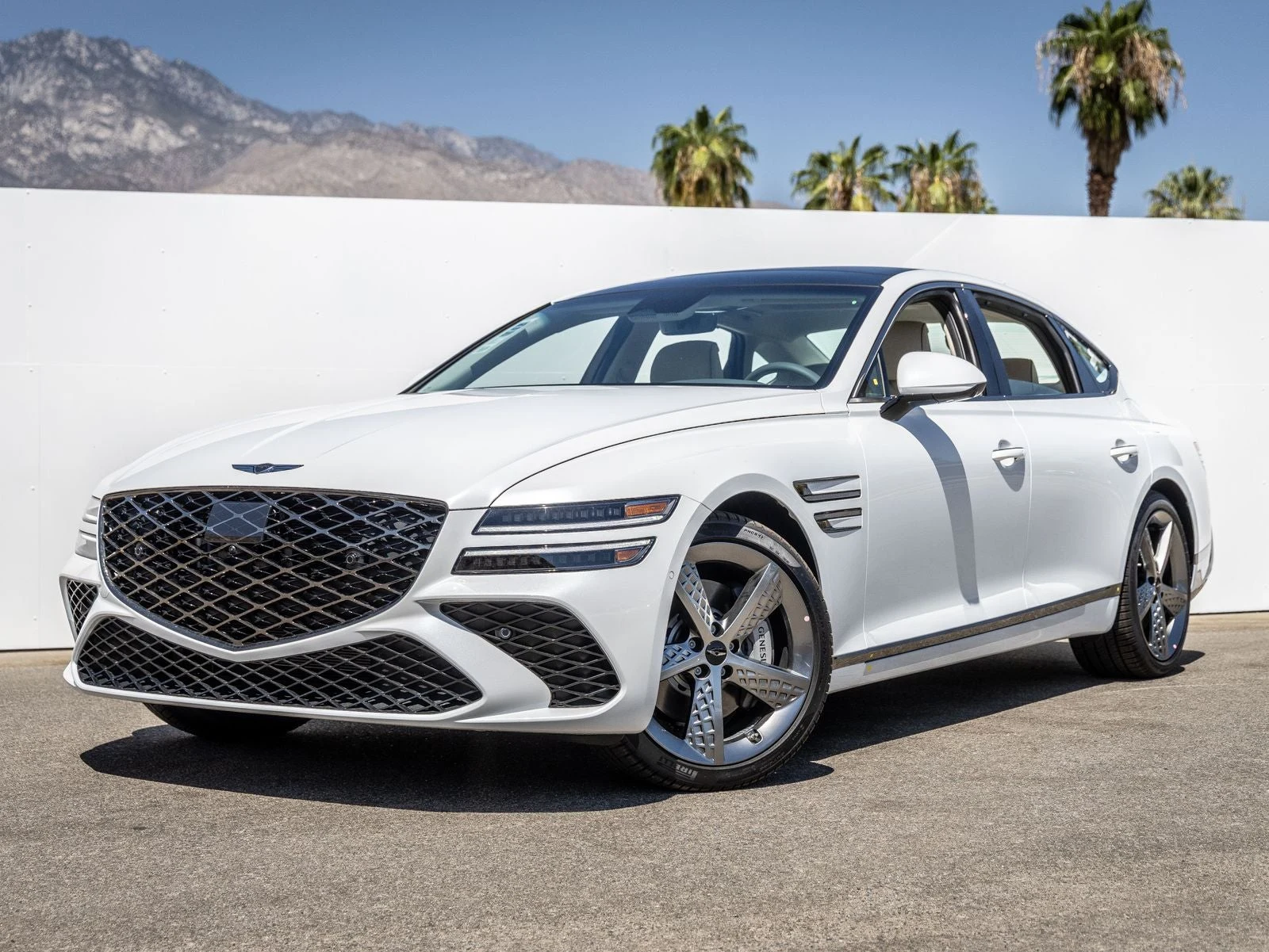 Genesis G80 2.5T Sport Prestige (2024 Update) · Uyuni White · Indigo Auto Group