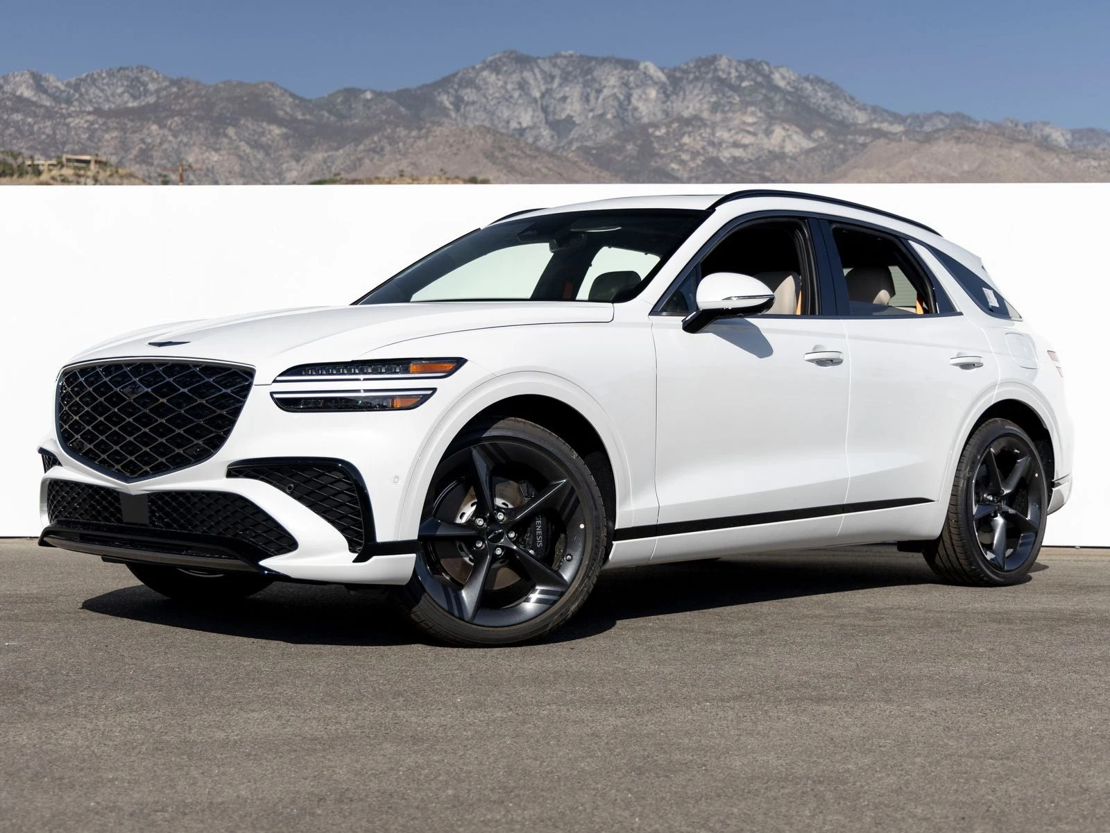 Genesis GV70 3.5T Sport Prestige (2024 Update) · Uyuni White · Indigo Auto Group