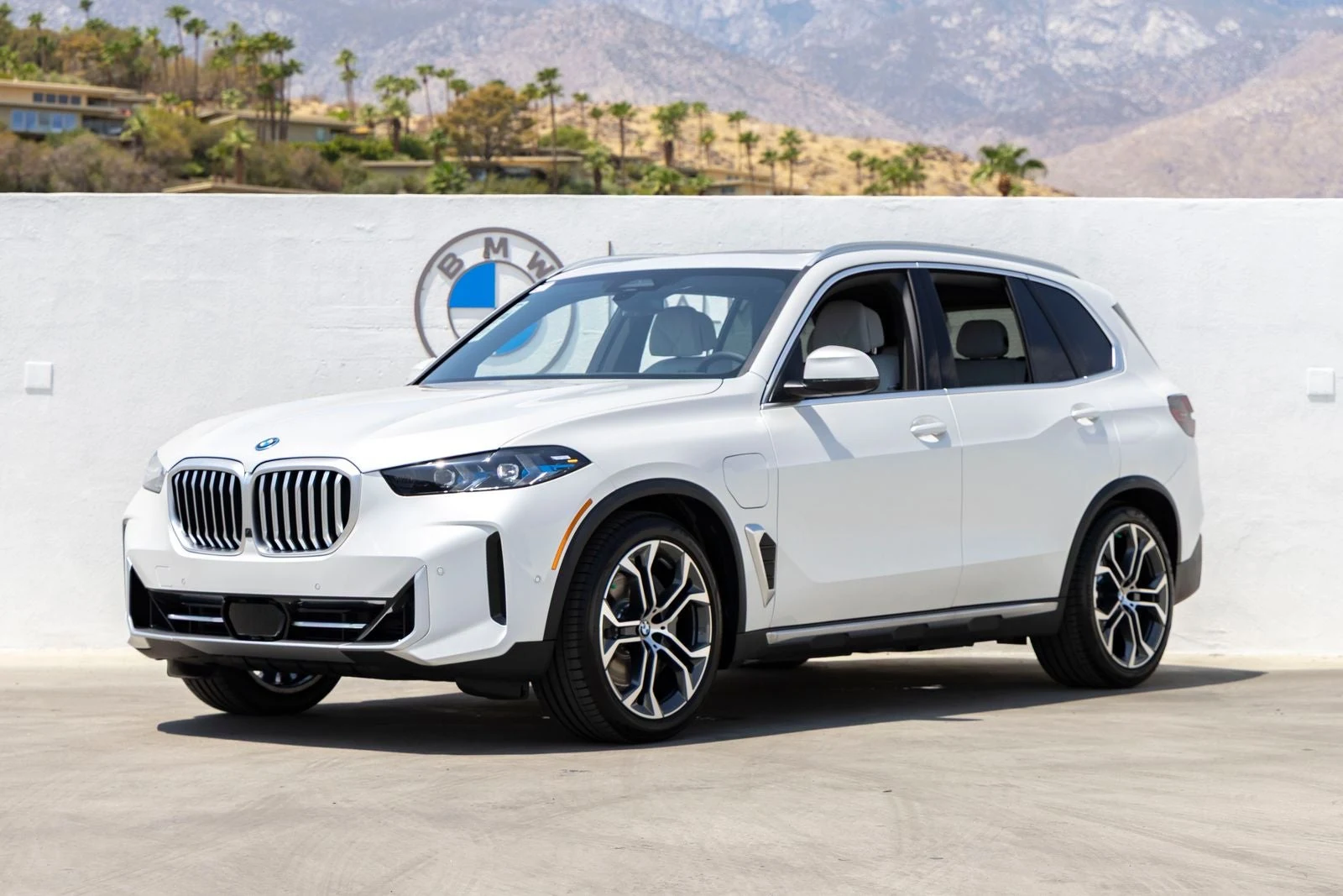 BMW X5 xDrive50e (G05) · Mineral White Metallic · Indigo Auto Group
