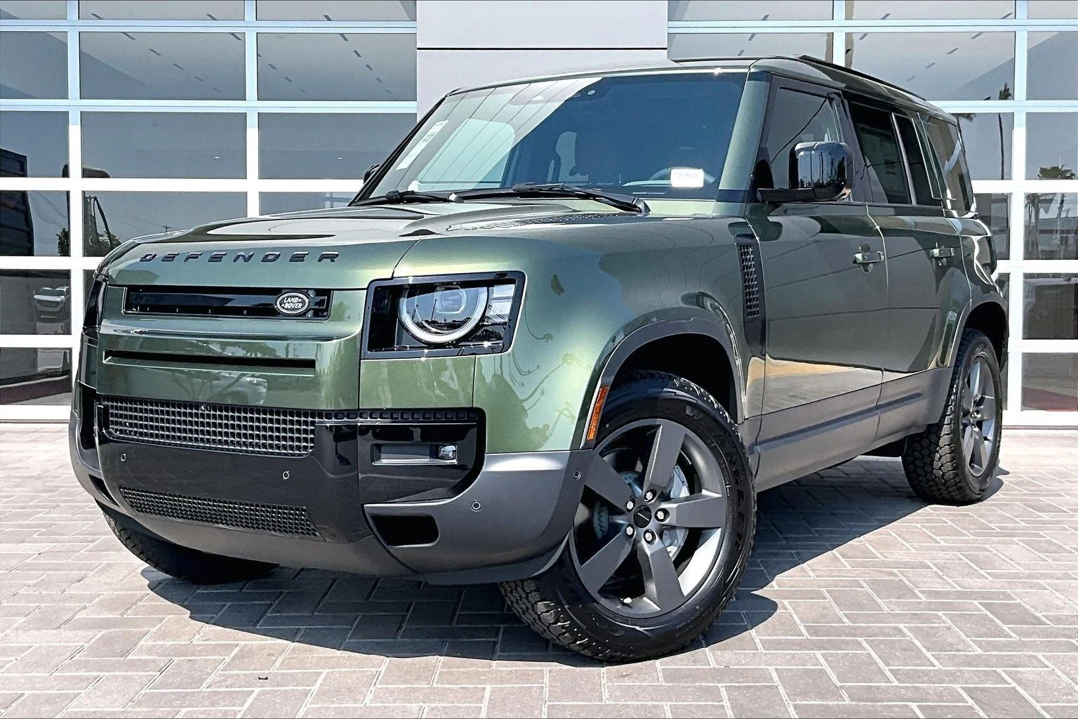 Land Rover Defender 110 S (L663) · Woolstone Green Metallic · Indigo Auto Group