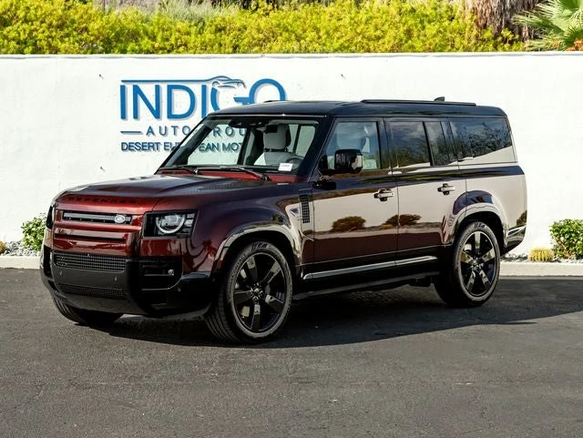Land Rover Defender 130 X-Dynamic SE (L663) · Sedona Red Metallic · Indigo Auto Group