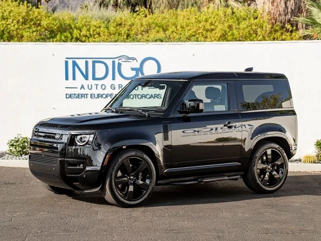 Land Rover Defender 90 V8 (L663) · Santorini Black · Indigo Auto Group
