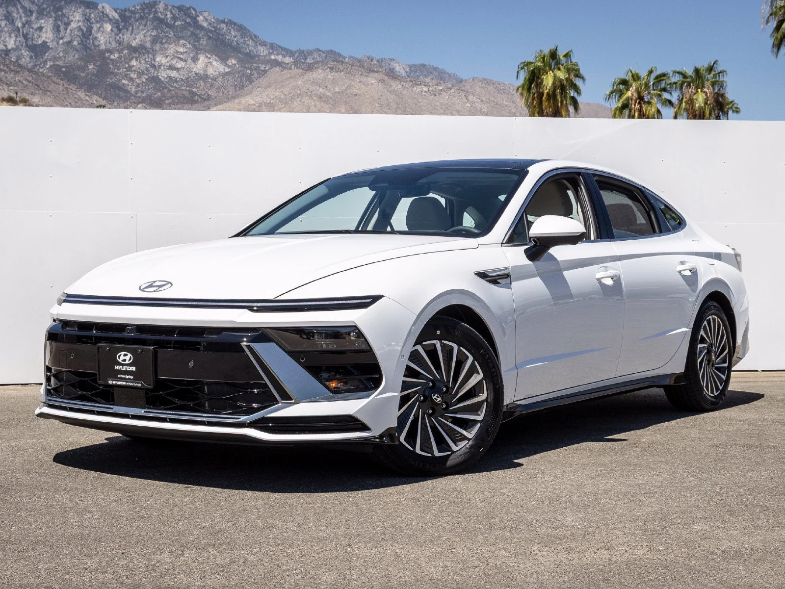 Hyundai Sonata Hybrid Limited (2024 Update) · Serenity White · Indigo Auto Group