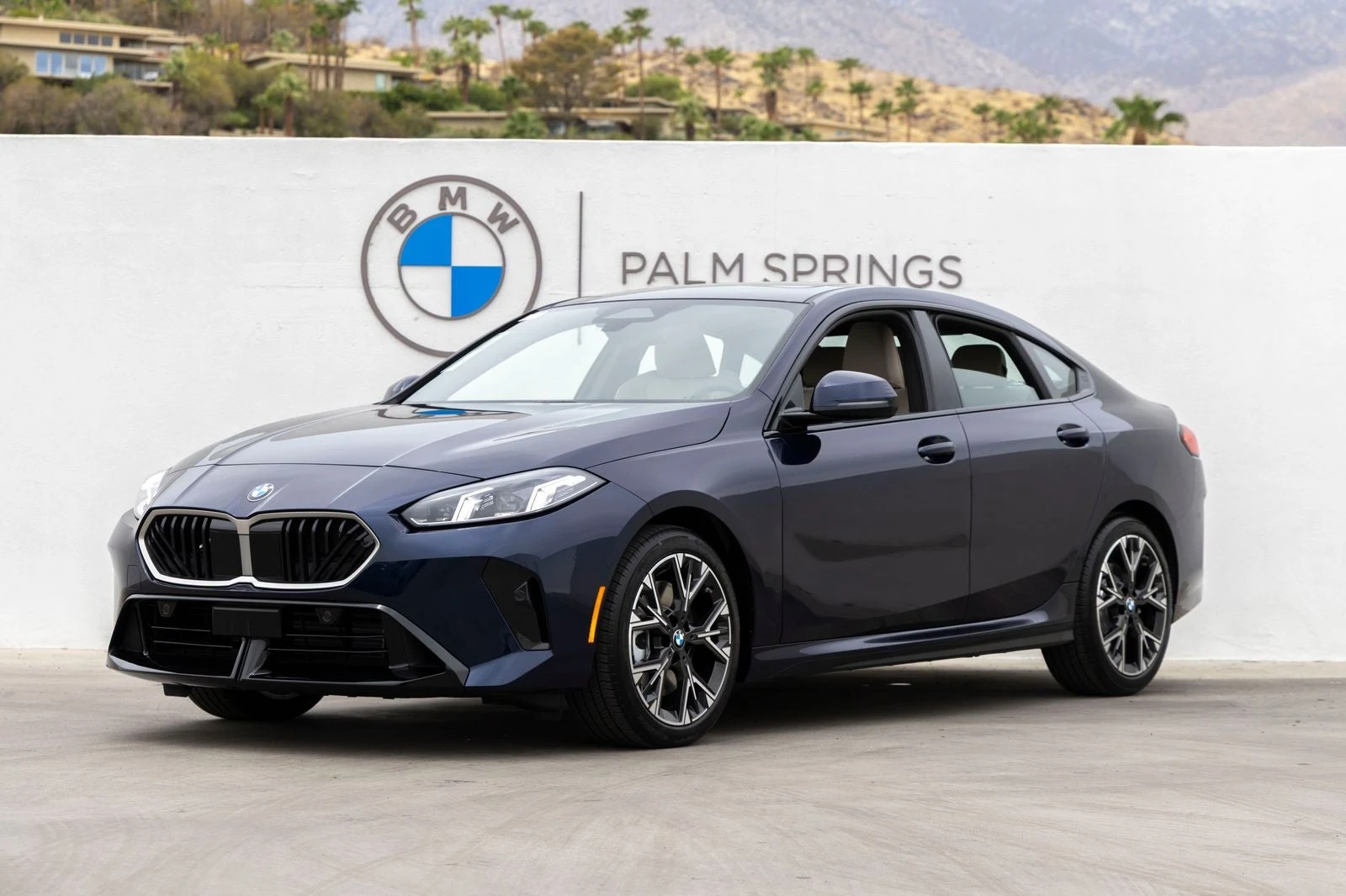 BMW 228 Gran Coupé (F74) · Tanzanite Blue II Metallic · Indigo Auto Group