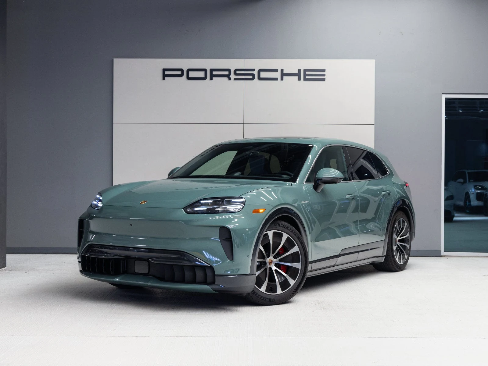 Porsche Cayenne S Electric (E4) · Mystic Green Metallic · Indigo Auto Group