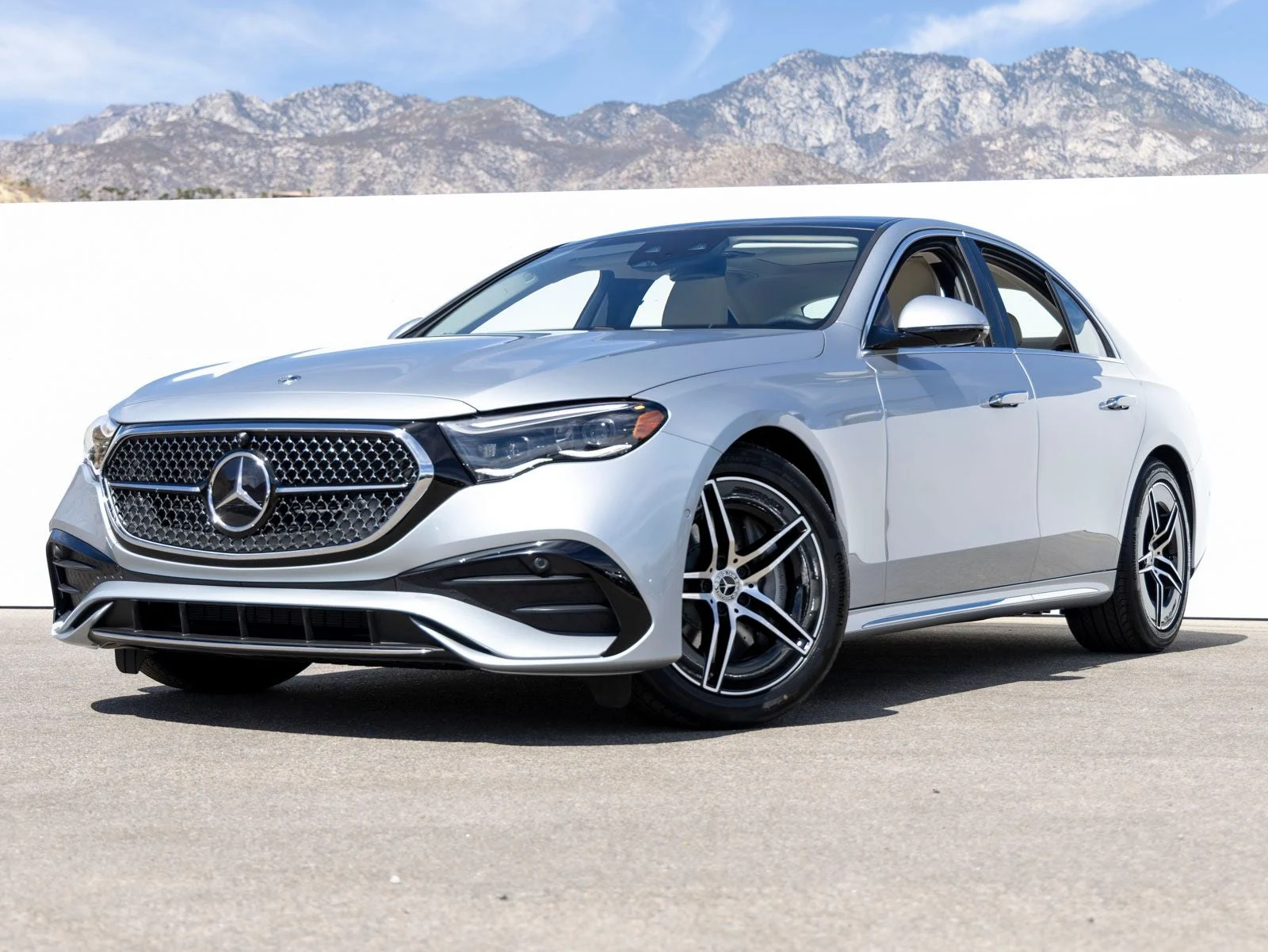 Mercedes-Benz E 450 4MATIC (W214) · Cirrus Silver Metallic · Indigo Auto Group