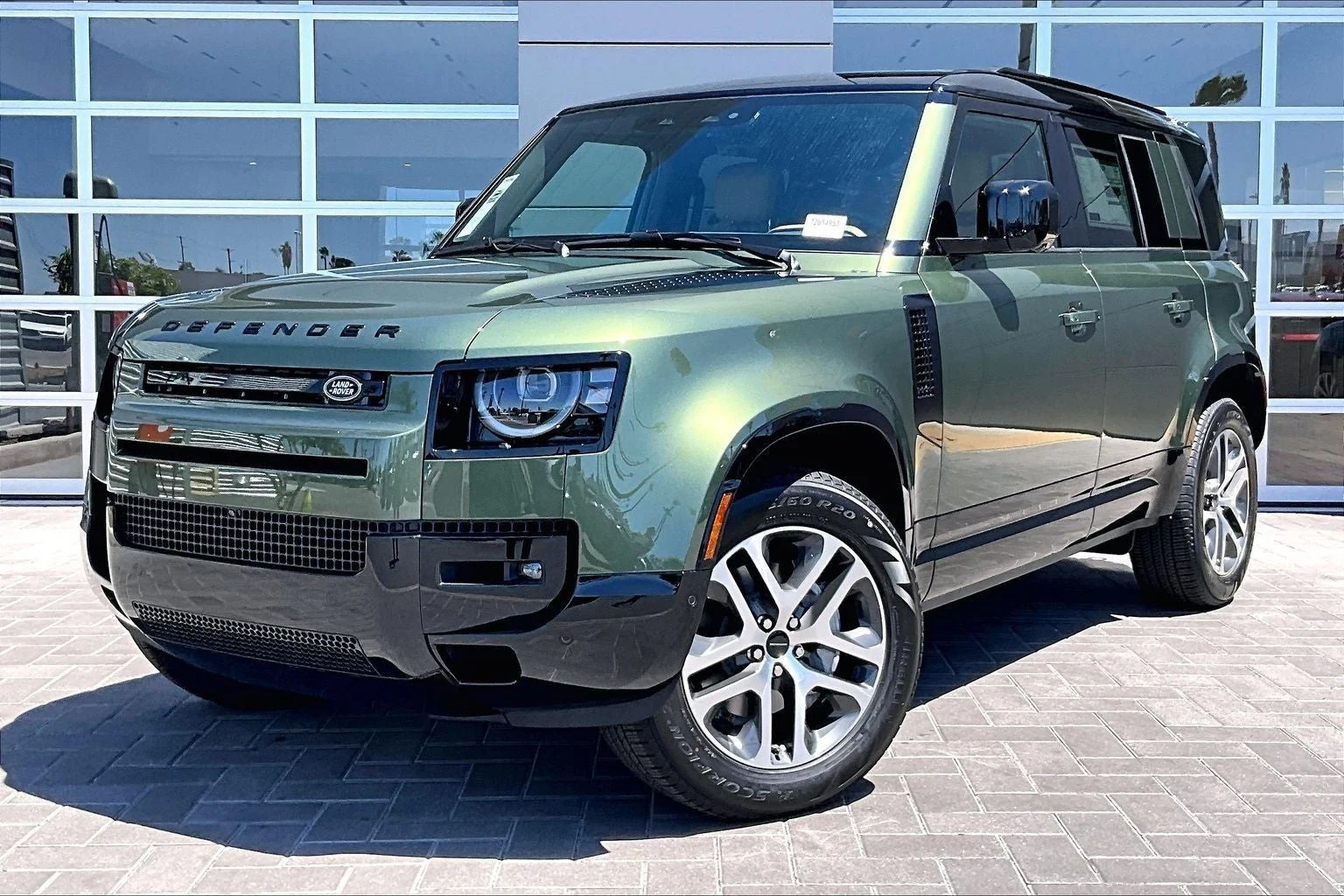 Land Rover Defender 110 X-Dynamic SE (L663) · Woolstone Green Metallic · Indigo Auto Group