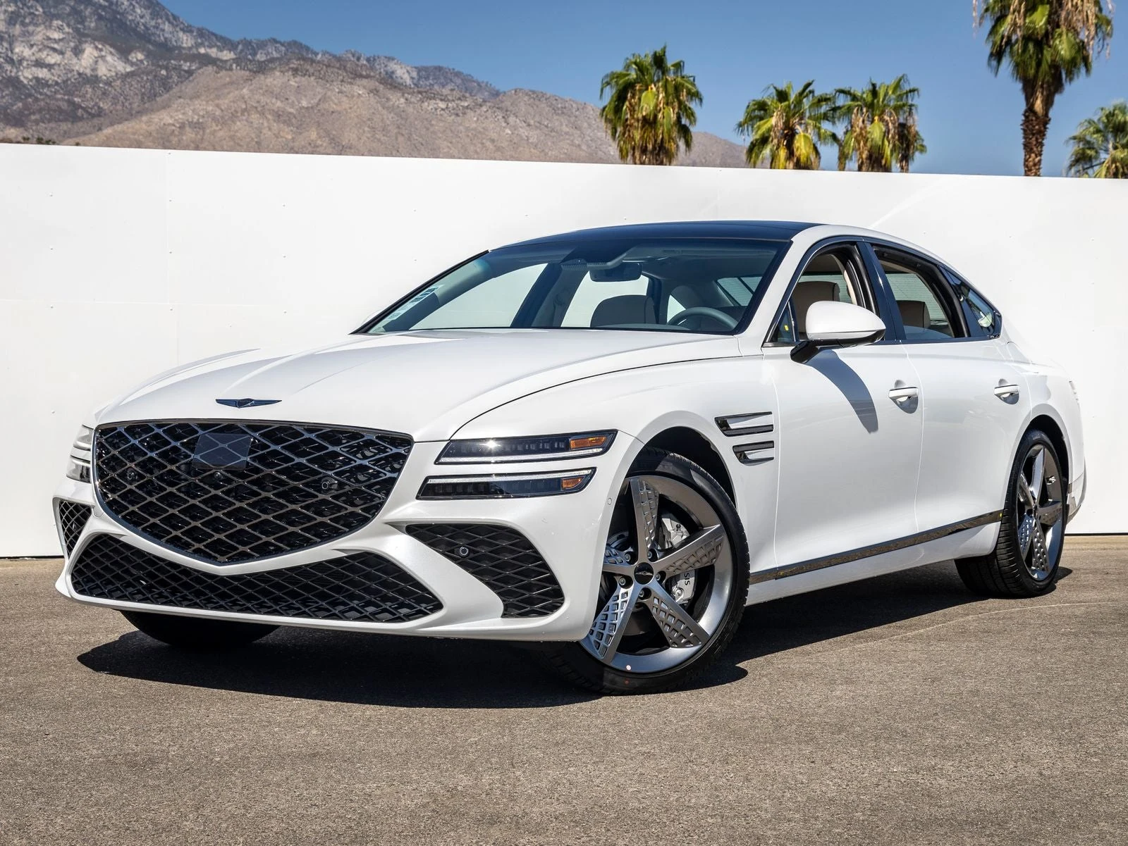 Genesis G80 2.5T Sport Prestige (2024 Update) · Uyuni White · Indigo Auto Group