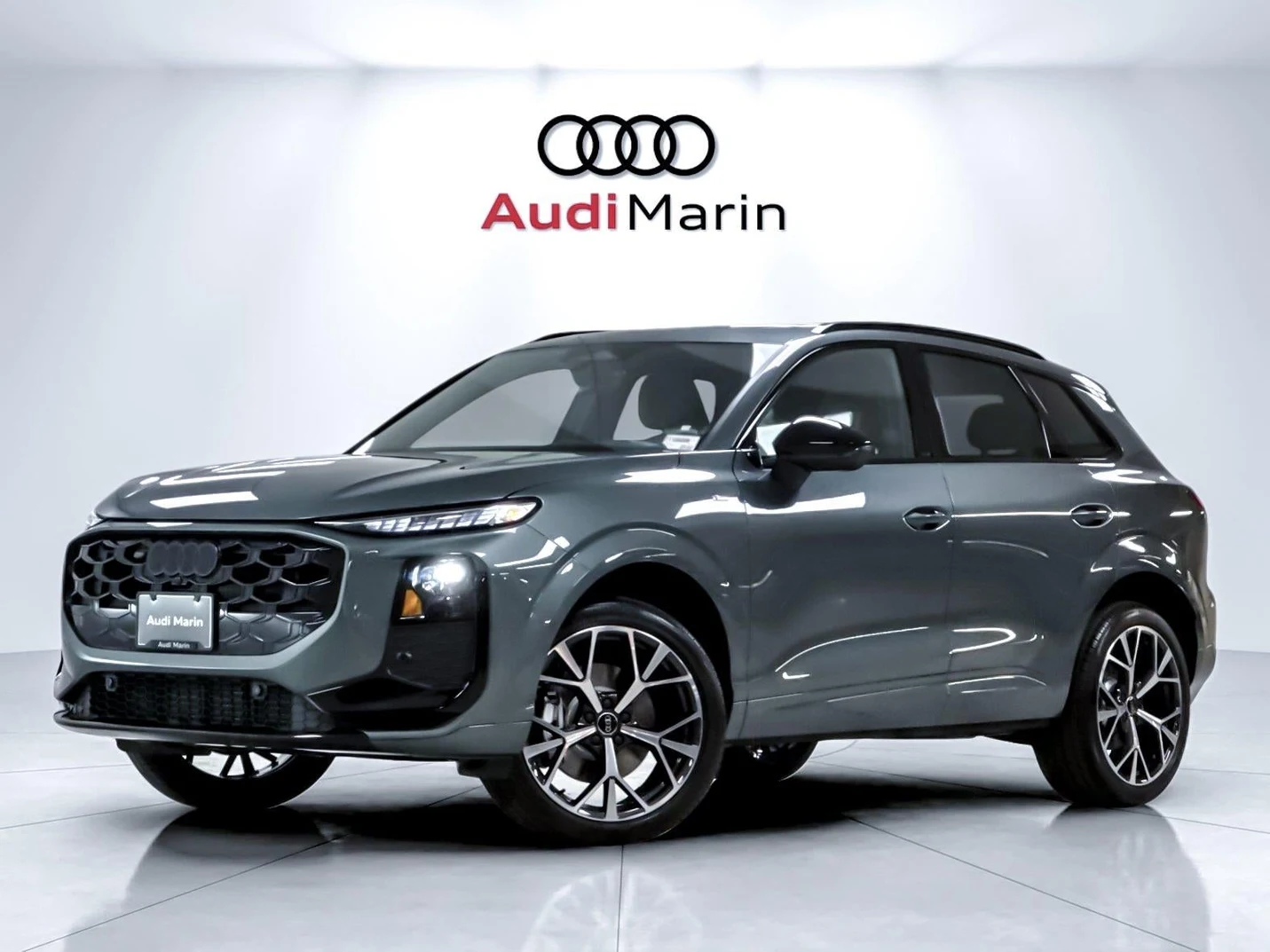 Audi Q3 S line (FJ) · Sage Green Metallic · Indigo Auto Group