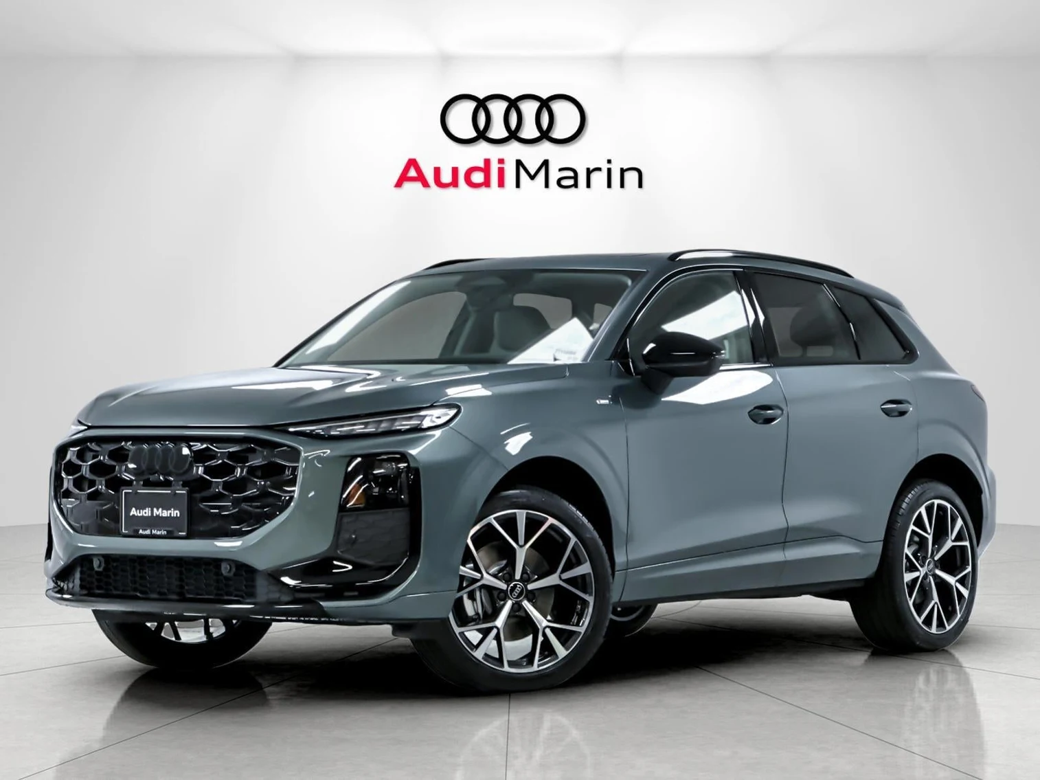 Audi Q3 S line (FJ) · Sage Green Metallic · Indigo Auto Group