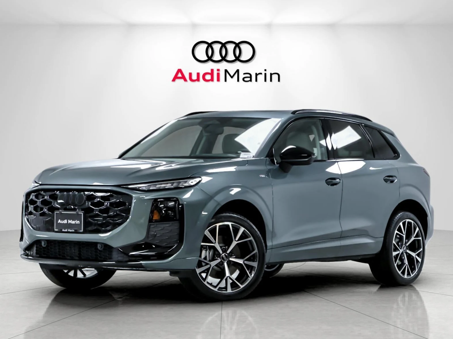 Audi Q3 S line (FJ) · Sage Green Metallic · Indigo Auto Group