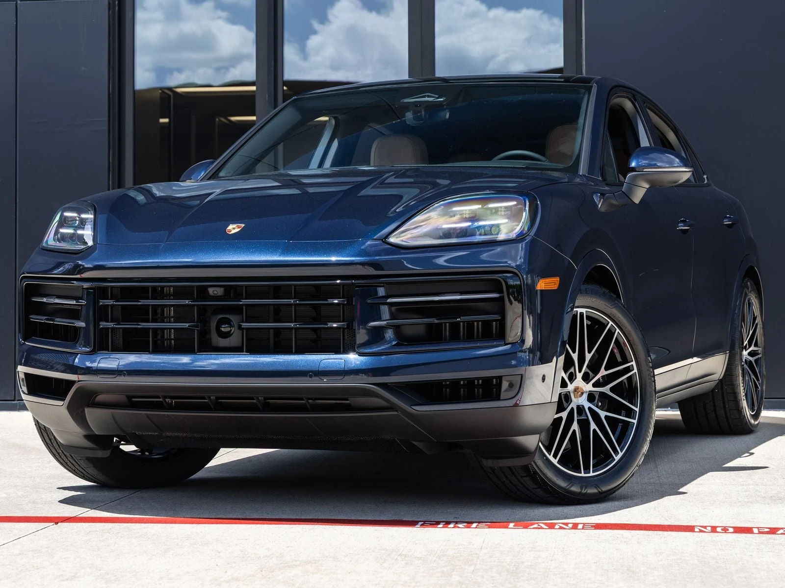 Porsche Cayenne Coupé (3rd Generation) · Algarve Blue Metallic · Indigo Auto Group