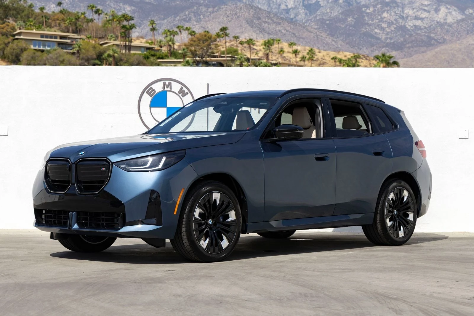 BMW X3 M50 xDrive (G45) · Arctic Race Blue Metallic · Indigo Auto Group