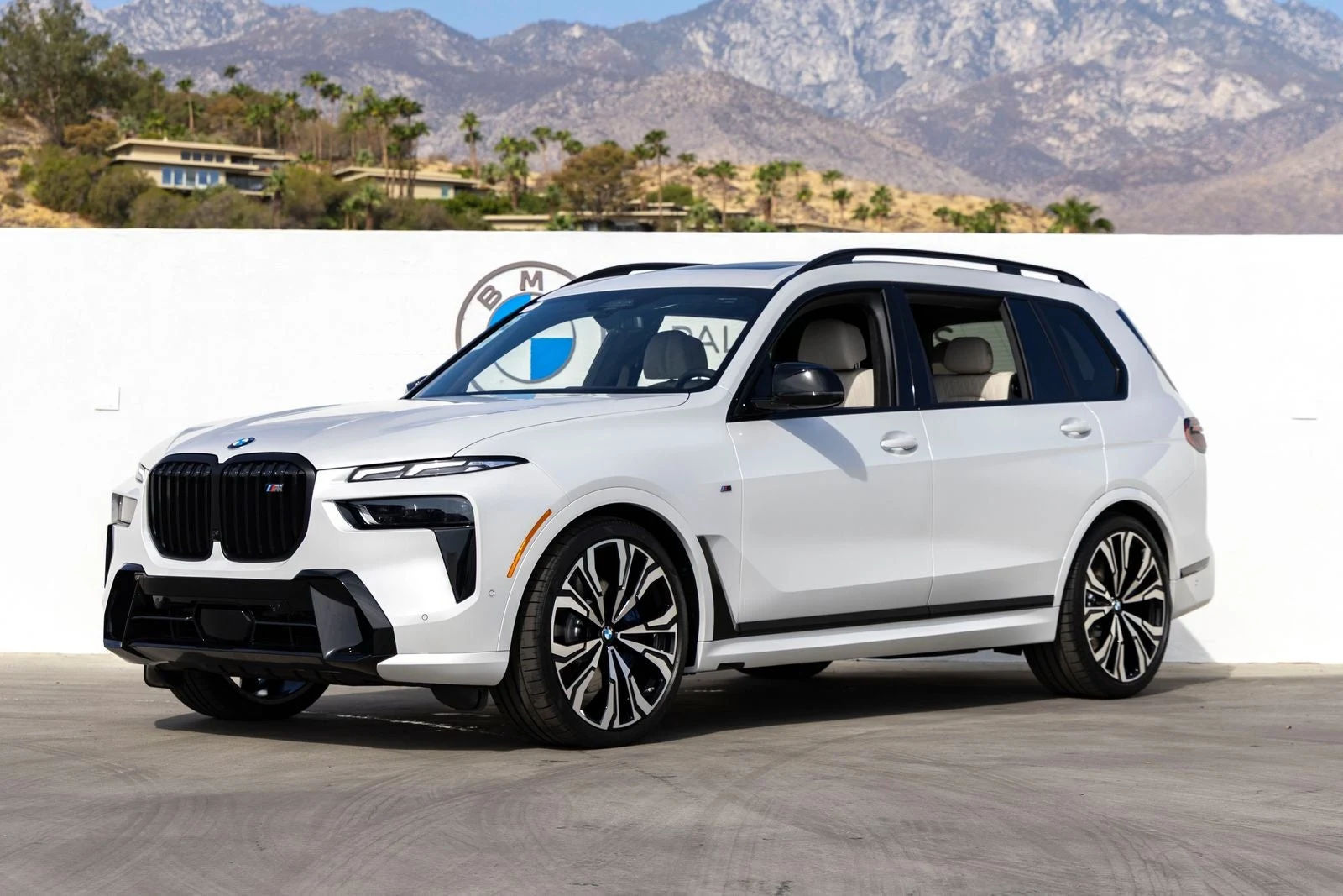 BMW X7 M60i · Mineral White Metallic · Indigo Auto Group