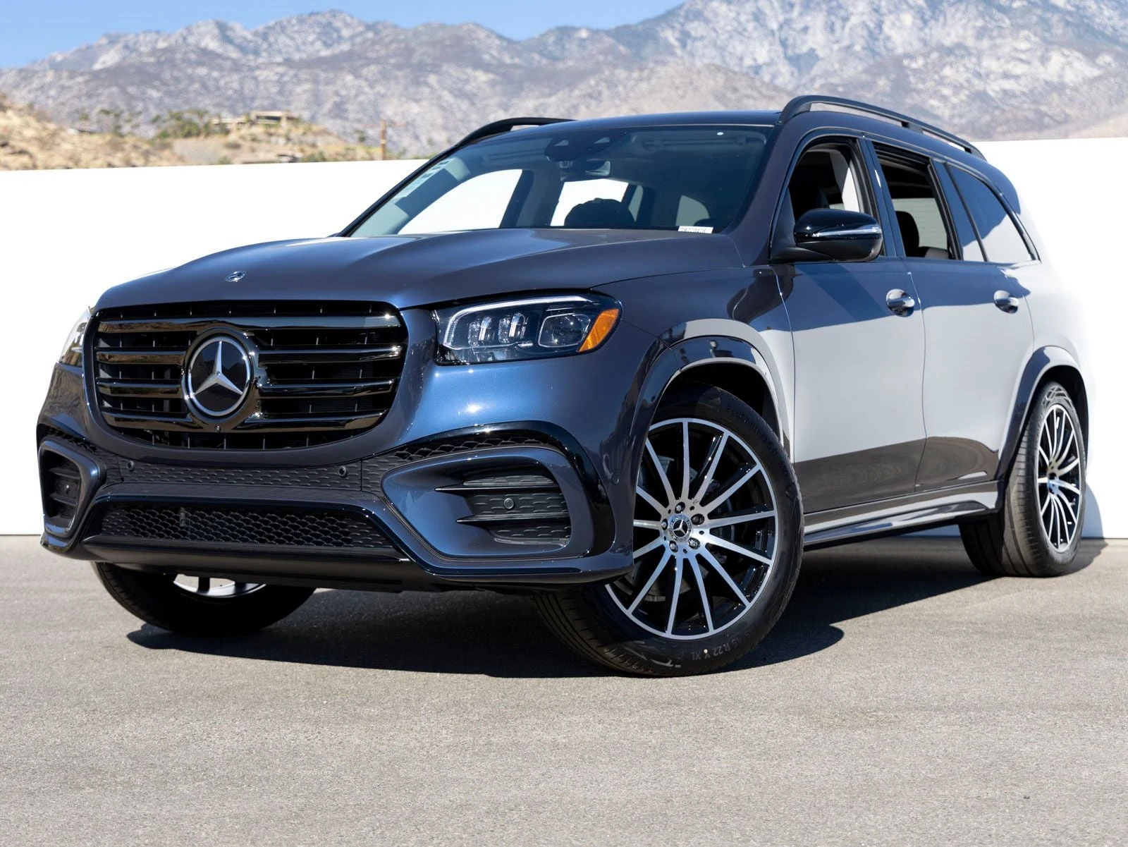 Mercedes-Benz GLS 450 4MATIC (X167) · Twilight Blue Metallic · Indigo Auto Group