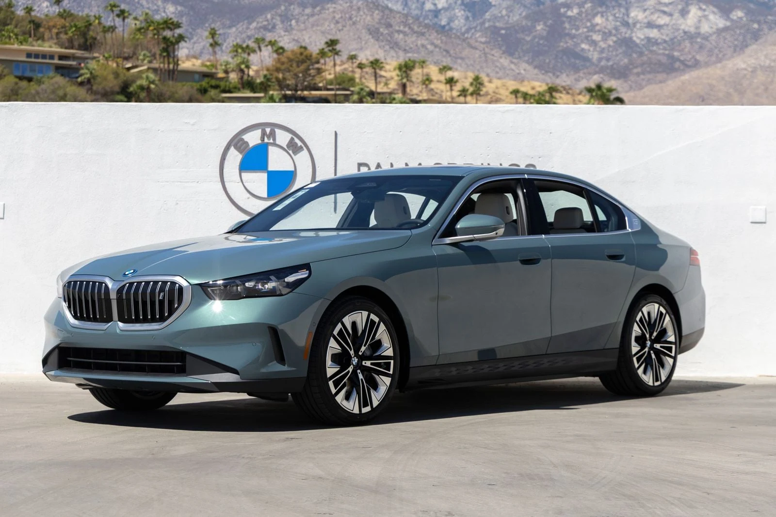 BMW i5 eDrive40 (G60) · Cape York Green Metallic · Indigo Auto Group