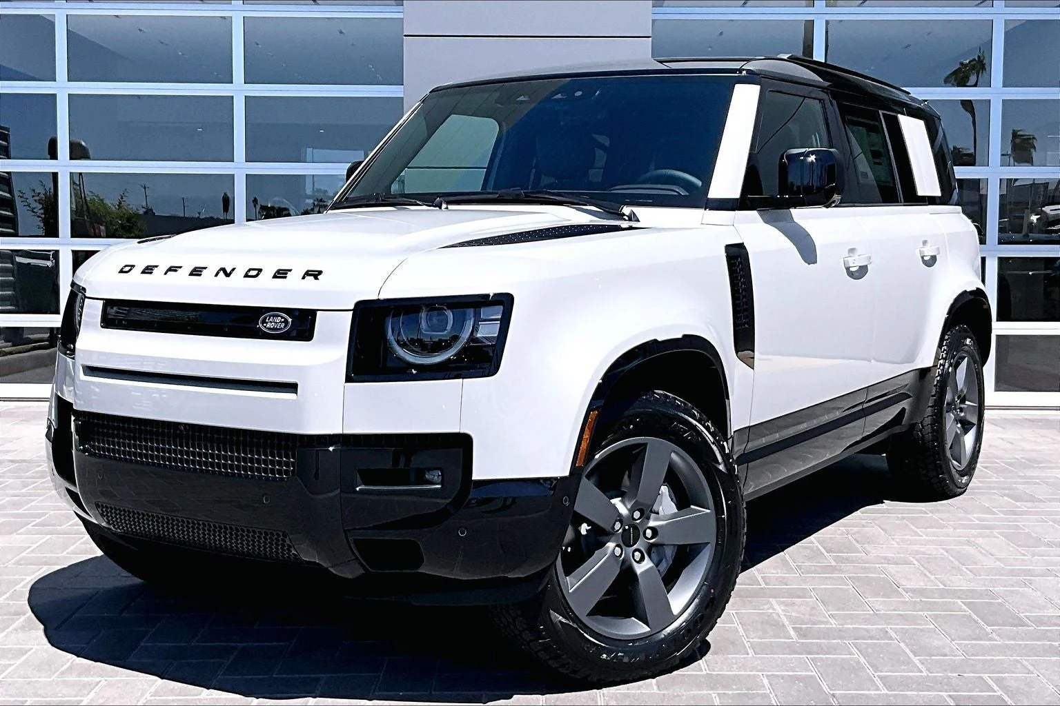 Land Rover Defender 110 X-Dynamic SE (L663) · Borasco Gray Metallic · Indigo Auto Group
