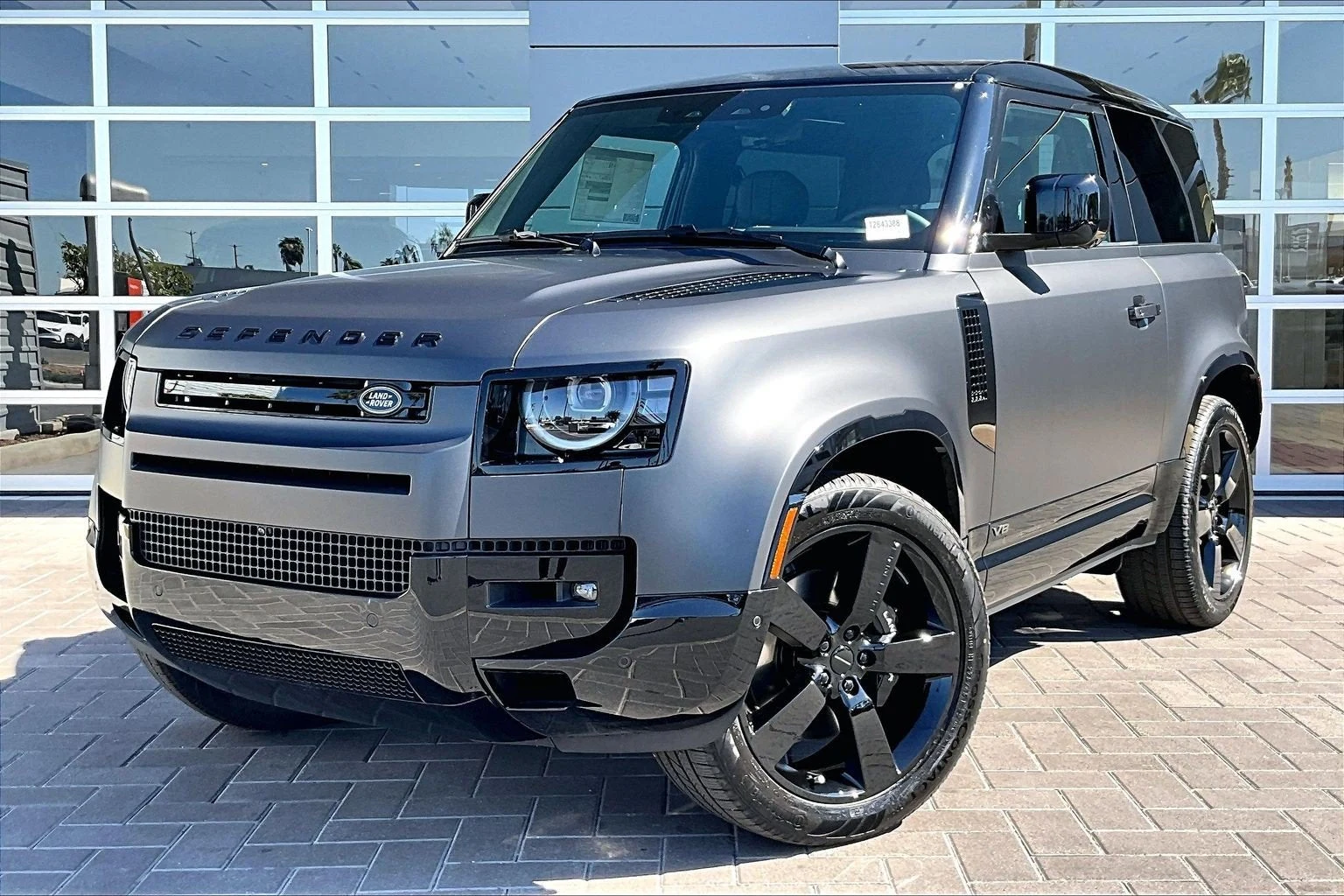 Land Rover Defender 90 V8 (L663) · Carpathian Gray Premium Metallic · Indigo Auto Group