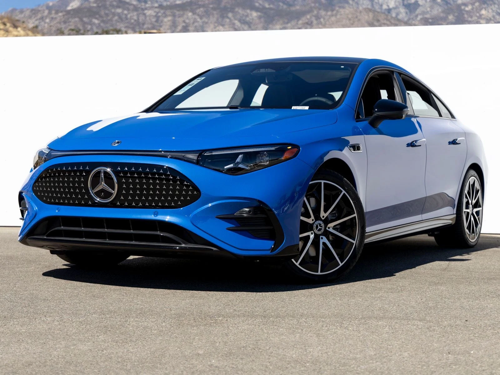 Mercedes-Benz CLA 350 4MATIC Electric (C178) · Sky Blue Metallic · Indigo Auto Group