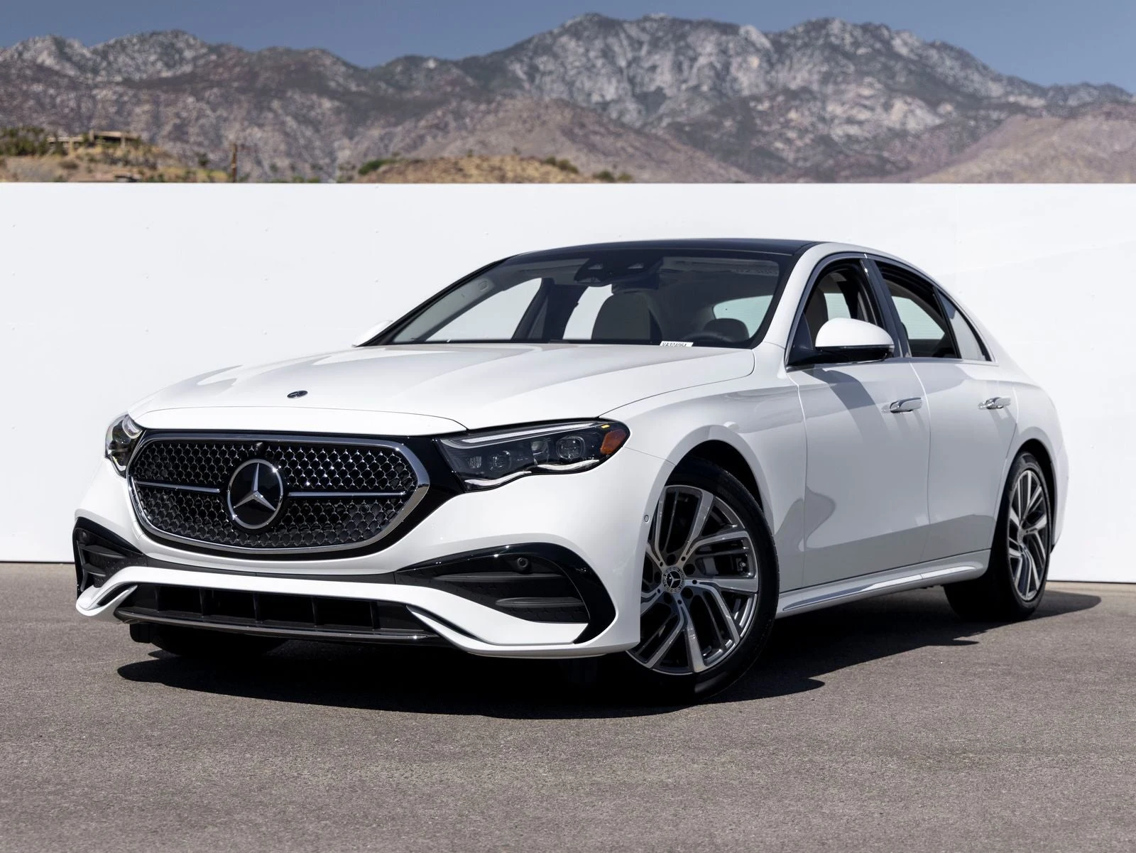 Mercedes-Benz E 350 (W214) · Polar White · Indigo Auto Group