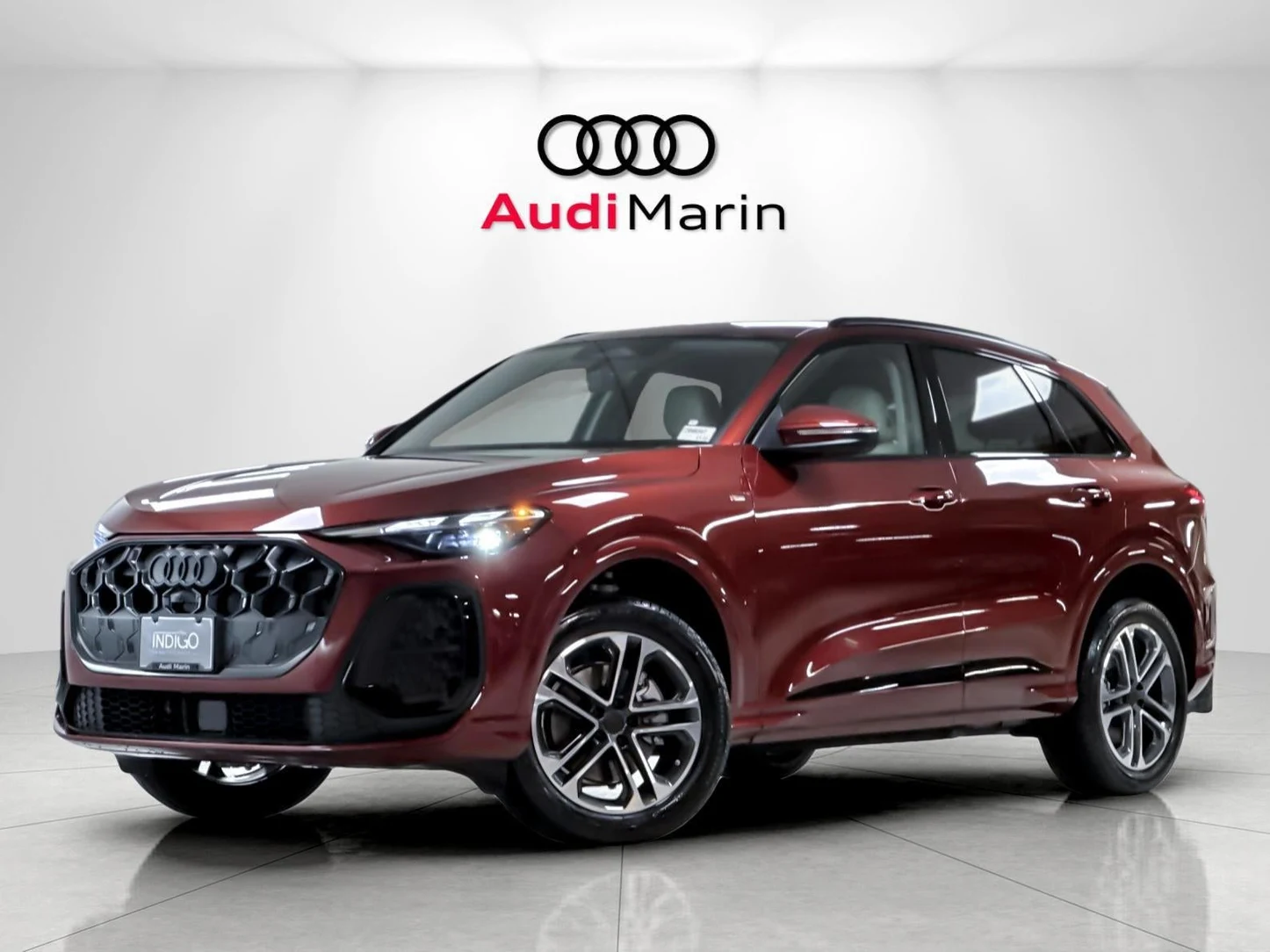 Audi Q5 Premium quattro (GU) · Grenadine Red Metallic · Indigo Auto Group