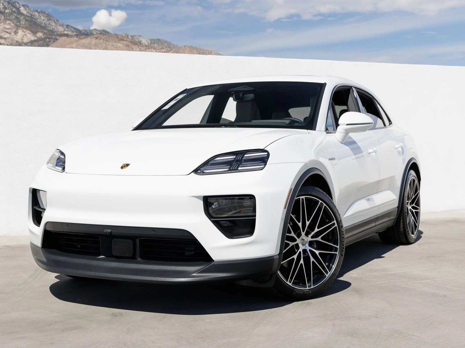 Porsche Macan 4 Electric (XAB) · white · Indigo Auto Group