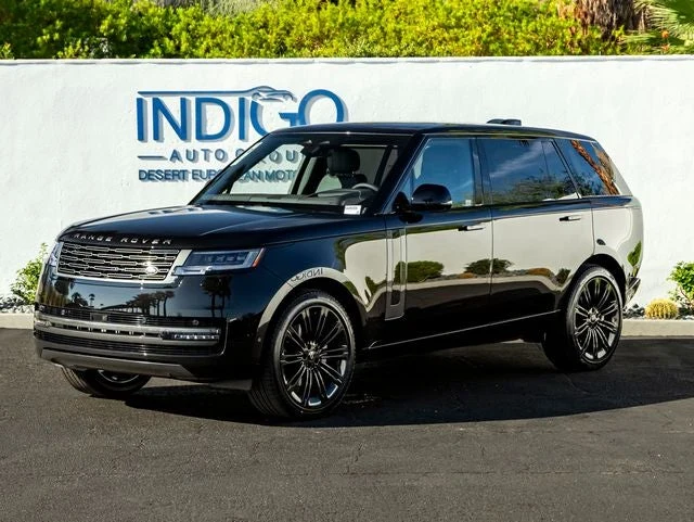 Land Rover Range Rover SE LWB (L460) · Santorini Black Metallic · Indigo Auto Group