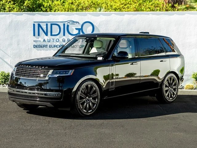 Land Rover Range Rover SE LWB (L460) · Santorini Black Metallic · Indigo Auto Group