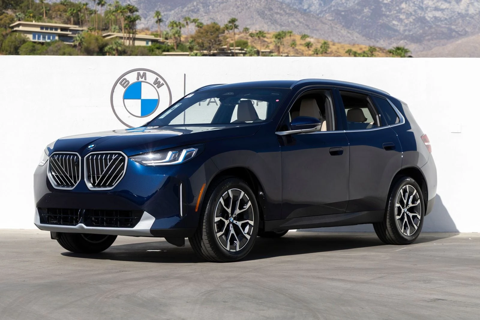 BMW X3 30 xDrive (G45) · Tanzanite Blue II Metallic · Indigo Auto Group
