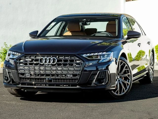 Audi A8 L 55 quattro (D5) · Firmament Blue Metallic · Indigo Auto Group
