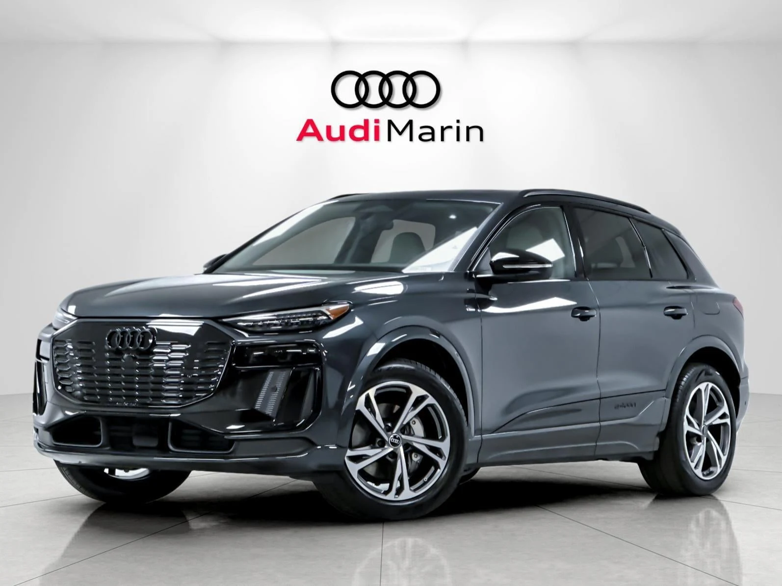 Audi Q6 e-tron Premium Plus · Manhattan Gray Metallic · Indigo Auto Group