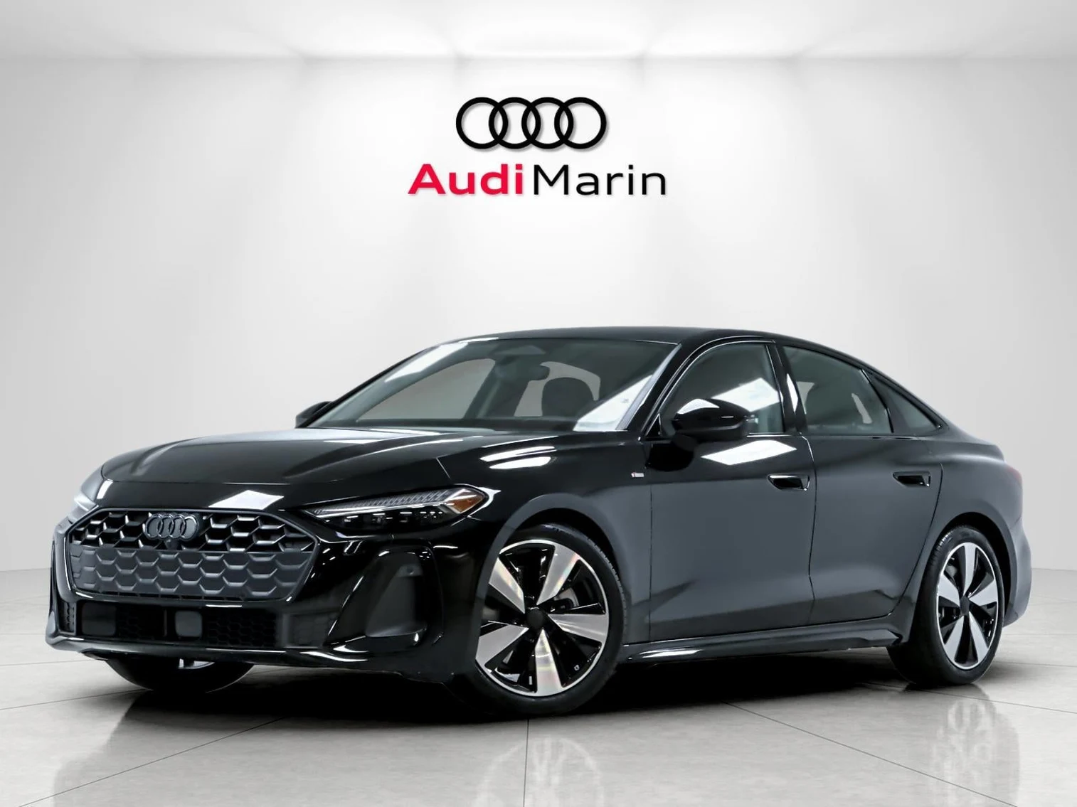 Audi A5 Premium Plus quattro (B10) · Mythos Black Metallic · Indigo Auto Group