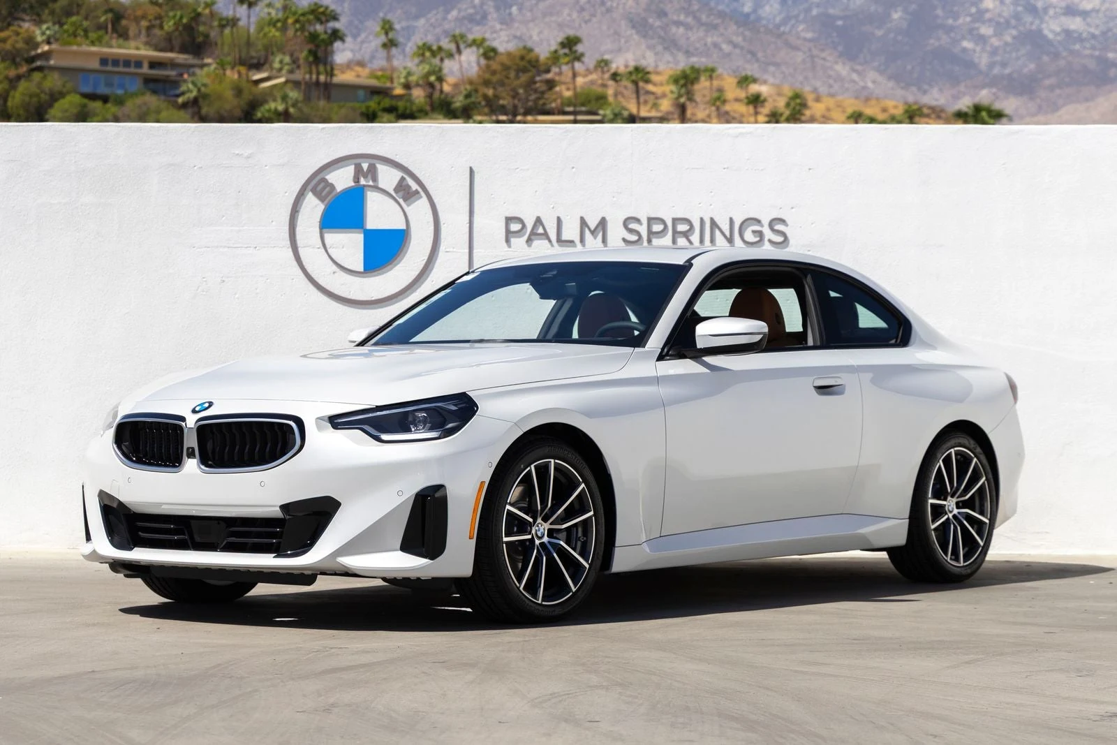 BMW 230i Coupé (G42) · Mineral White Metallic · Indigo Auto Group