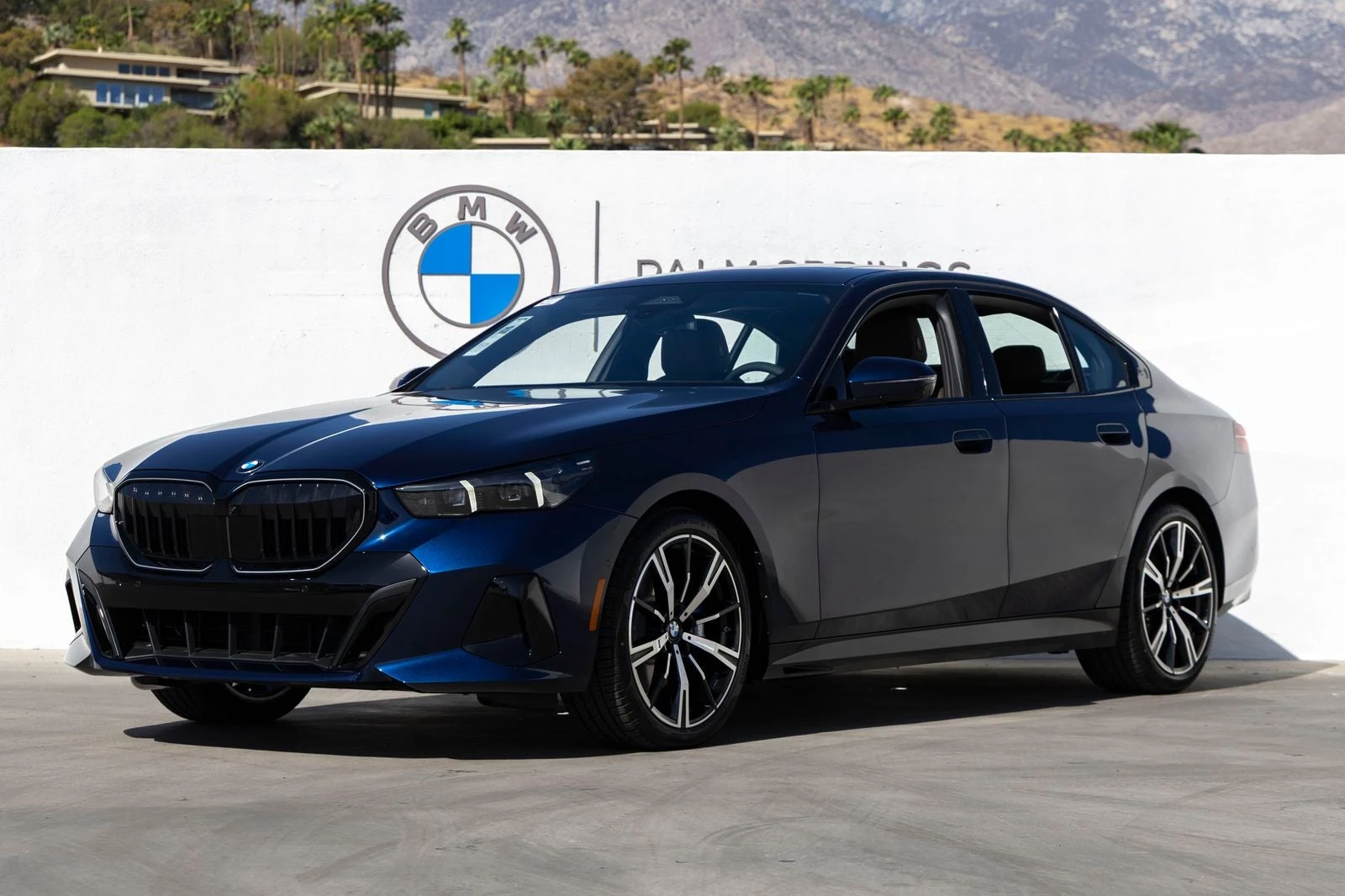 BMW 530i (G60) · Tanzanite Blue II Metallic · Indigo Auto Group