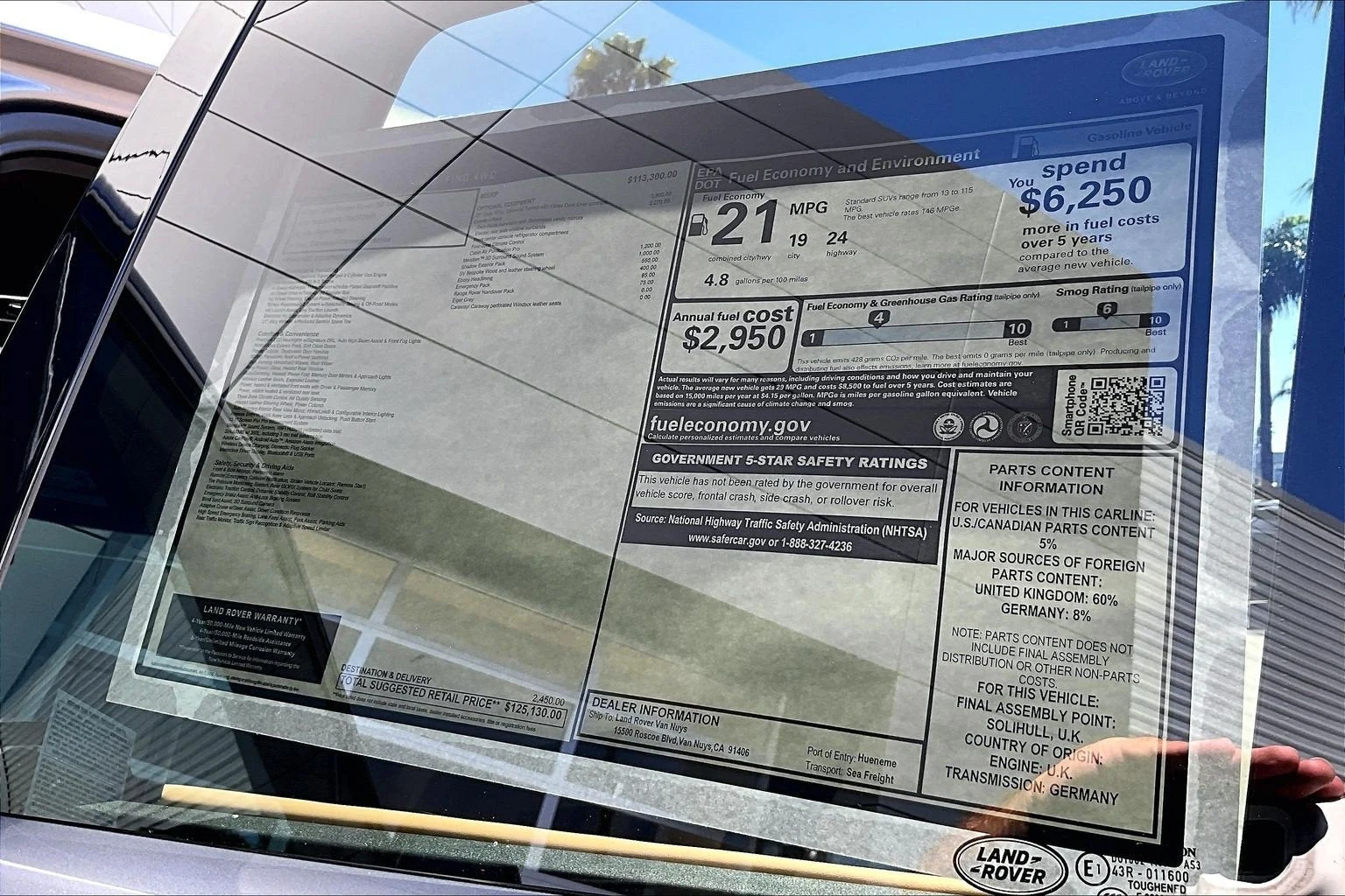 2026 Land Rover Range Rover SE (L460), 14/14