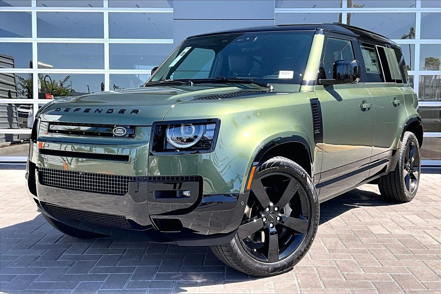 Land Rover Defender 110 X-Dynamic SE (L663) · Woolstone Green Metallic · Indigo Auto Group