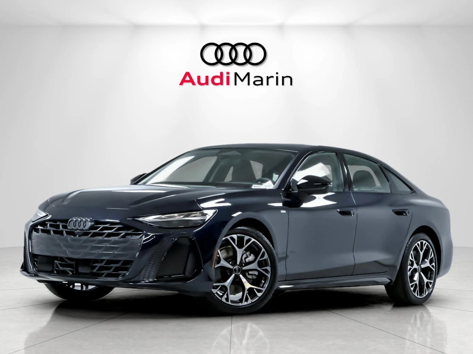 Audi A6 Premium Plus quattro (C9) · Firmament Blue Metallic · Indigo Auto Group