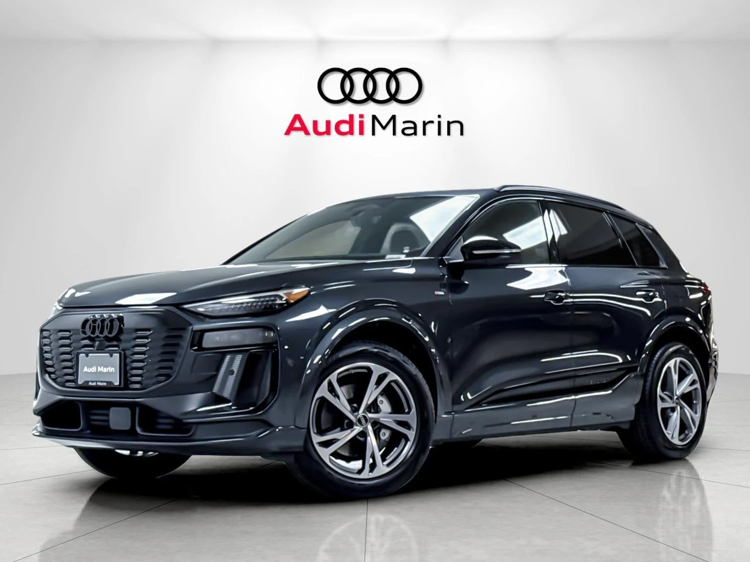 Audi Q6 e-tron Premium Plus · Manhattan Gray Metallic · Indigo Auto Group