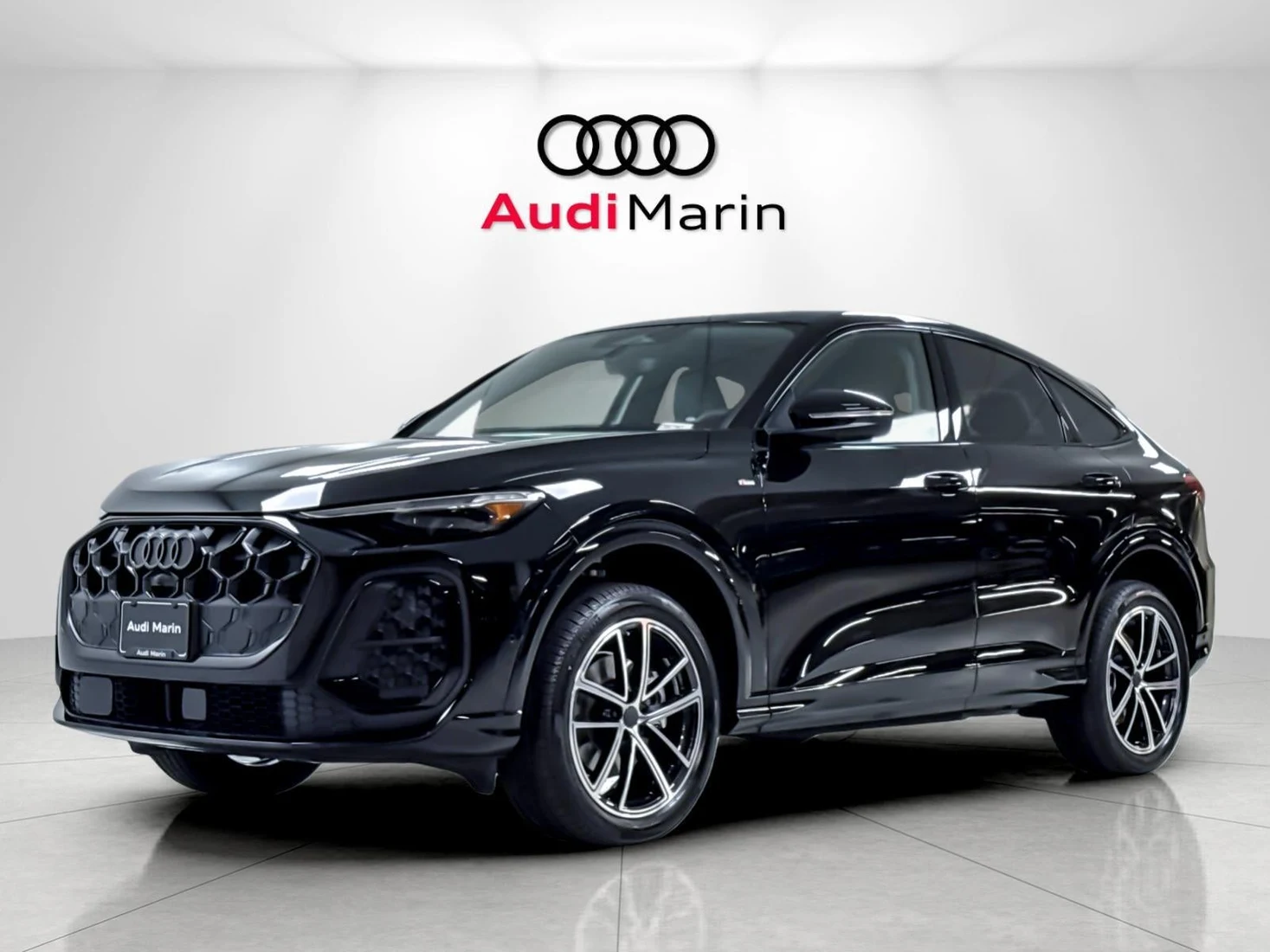 Audi Q5 Sportback Premium Plus (GU) · Mythos Black Metallic · Indigo Auto Group
