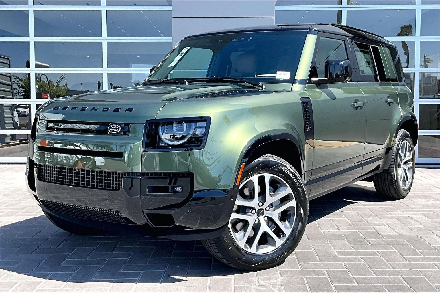 Land Rover Defender 110 X-Dynamic SE (L663) · Woolstone Green Metallic · Indigo Auto Group