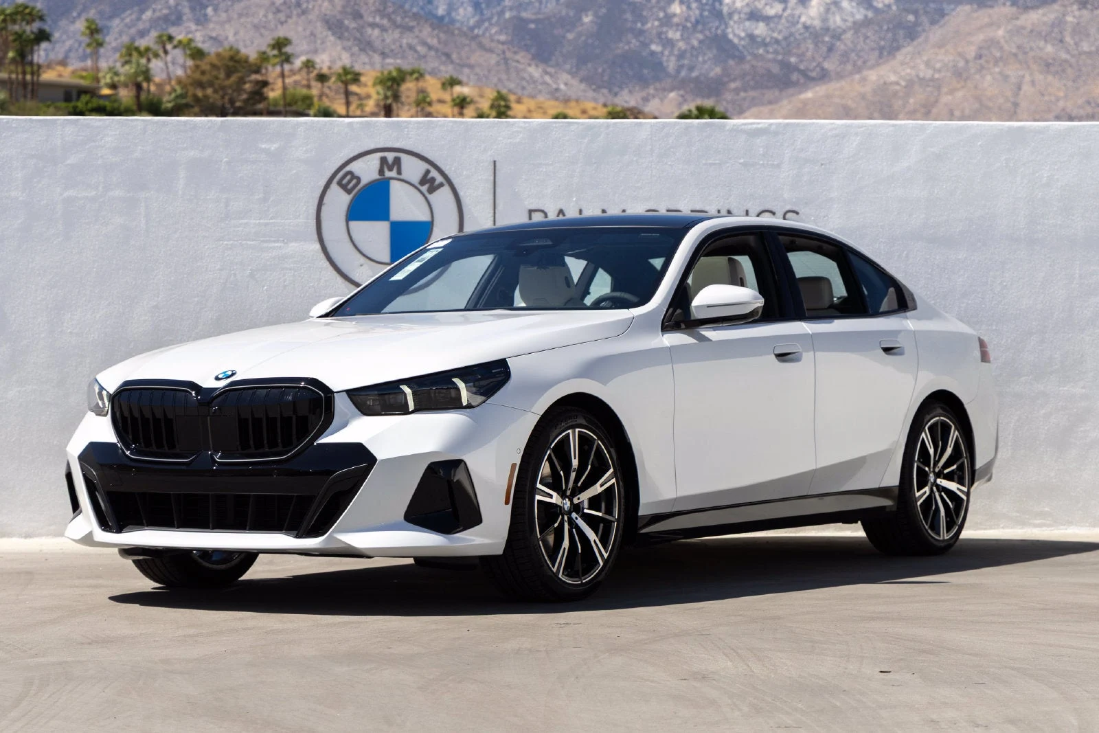 BMW 530i (G60) · Mineral White Metallic · Indigo Auto Group