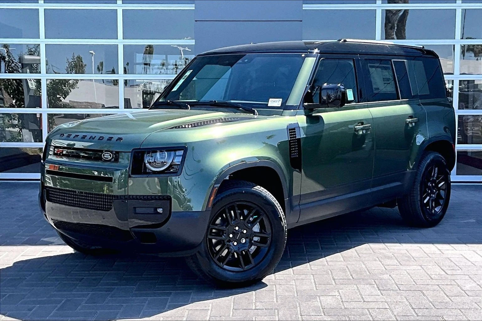 Land Rover Defender 110 S (L663) · Woolstone Green Metallic · Indigo Auto Group