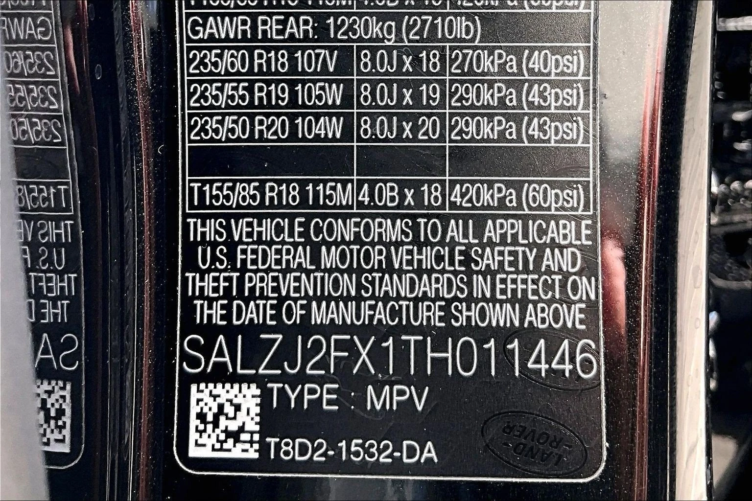 2026 Land Rover Range Rover Evoque S (L551), 13/14