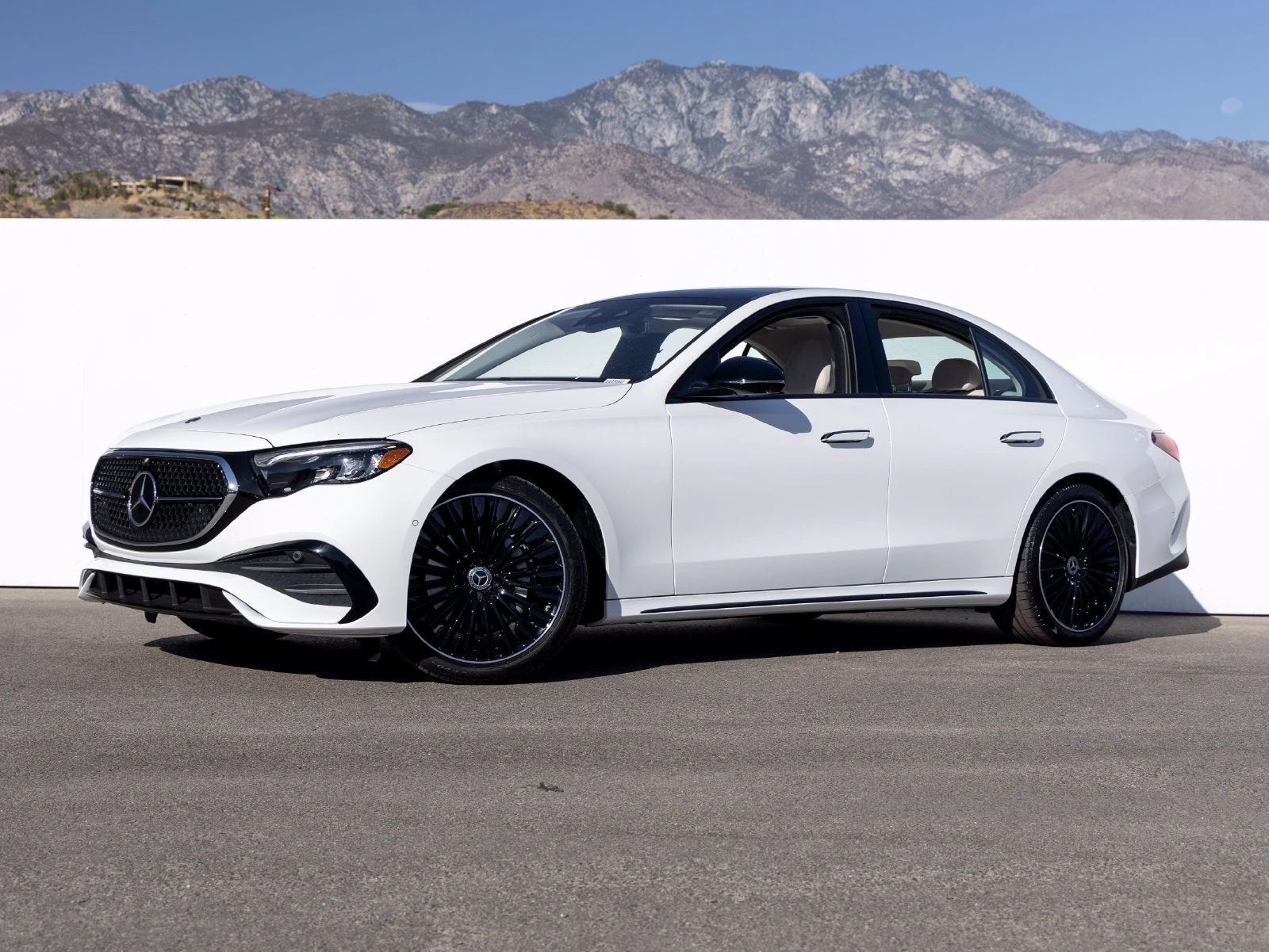 Mercedes-Benz E 350 (W214) · Polar White · Indigo Auto Group