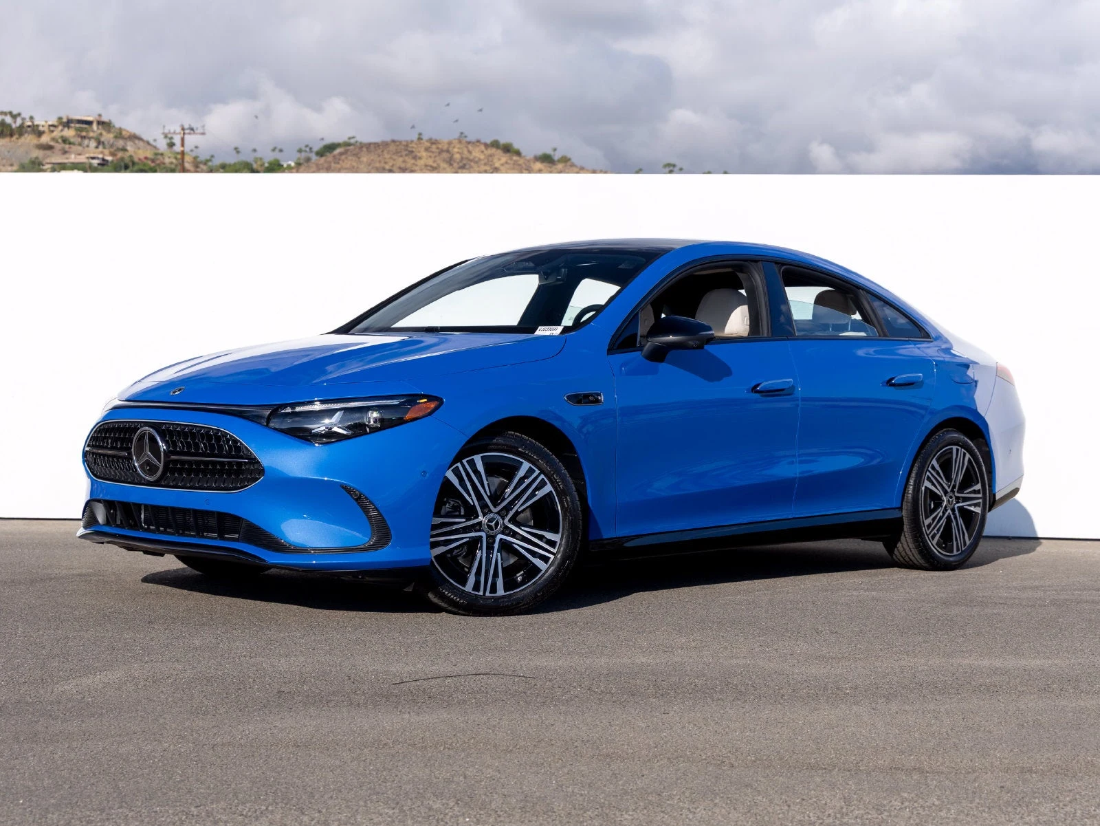Mercedes-Benz CLA 220 Hybrid (C178) · Sky Blue Metallic · Indigo Auto Group
