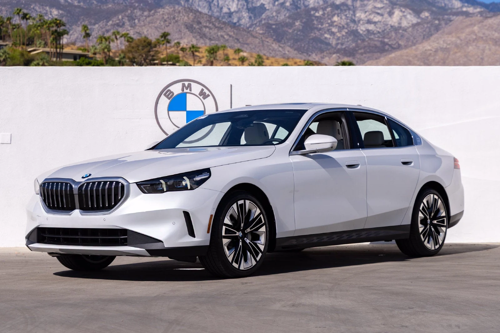 BMW 530i (G60) · Mineral White Metallic · Indigo Auto Group