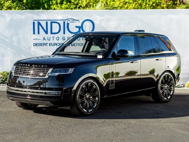 Land Rover Range Rover SE (L460) · Santorini Black Metallic · Indigo Auto Group