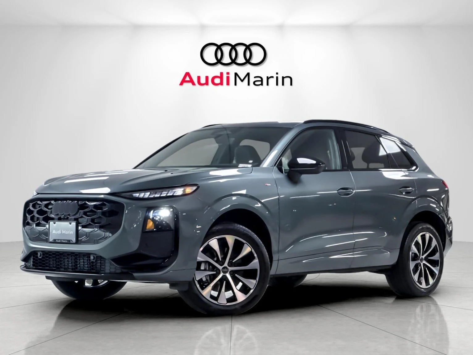 Audi Q3 S line (FJ) · Sage Green Metallic · Indigo Auto Group