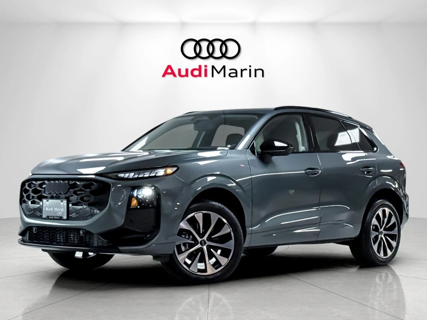 Audi Q3 S line (FJ) · Sage Green Metallic · Indigo Auto Group